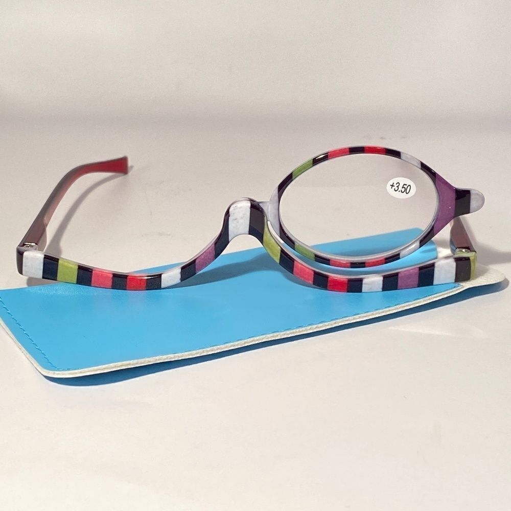 1005 Makeup Cosmetic 3.50 Flip Magnifying Glasses For Precision Application N…